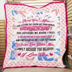 Thank You Mom Quilt D304  Quilt